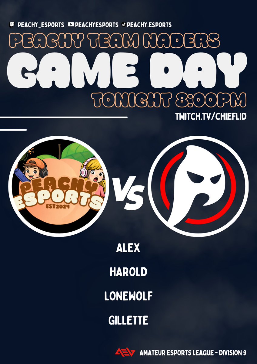 Peachy eSports tweet media