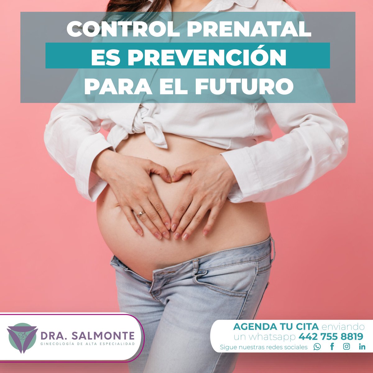 DraSalmonte's tweet image. 🤰 El seguimiento prenatal desde etapas tempranas permite monitorear tu salud y la de tu bebé.

Agenda valoración con la Dra. Salmontes.
📍 Hospital San José Qro.
📲 wa.me/+524427558819
🌐 drasalmonte.com

#ControlPrenatal #Embarazo #SaludMaterna #Querétaro