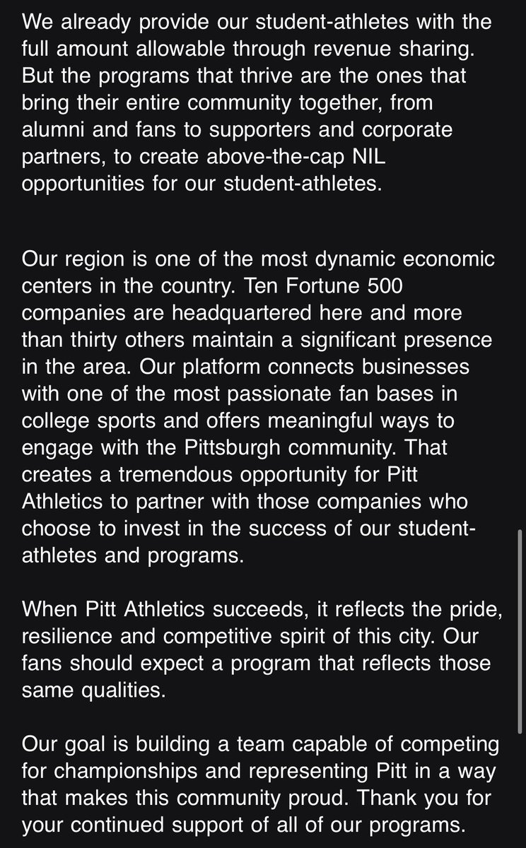 PantherLair's tweet image. Full statement from Allen Greene on retaining Jeff Capel: