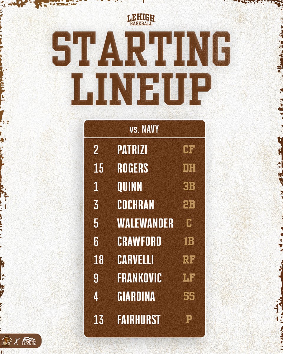 Lehigh Baseball tweet media