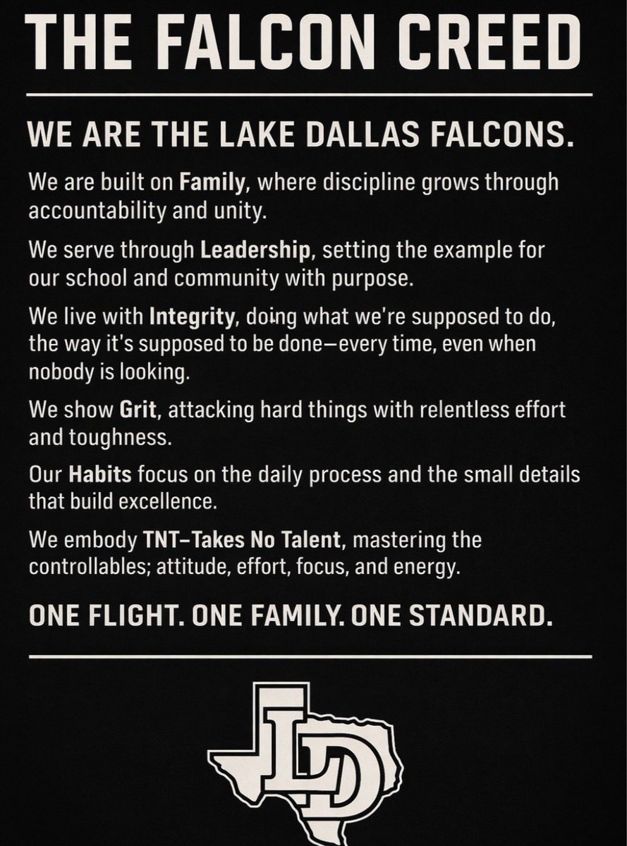 Lake Dallas Football tweet media