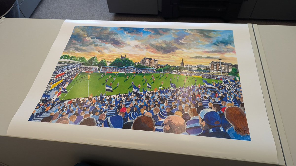 JKMartwork's tweet image. hi  @BathBytes  @bathrugbylive @standupbath @BathSupporters  i can now do prints upto a1 size now like this of #bathrugby #therec  ,these are £70 inc #specialdelivery follow and pm me if you want one a1 size  

a3 size are just £15 @ jkmarkwork.com 

RTs appreciated
