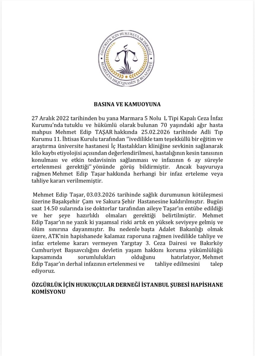 ÖHD İstanbul tweet media