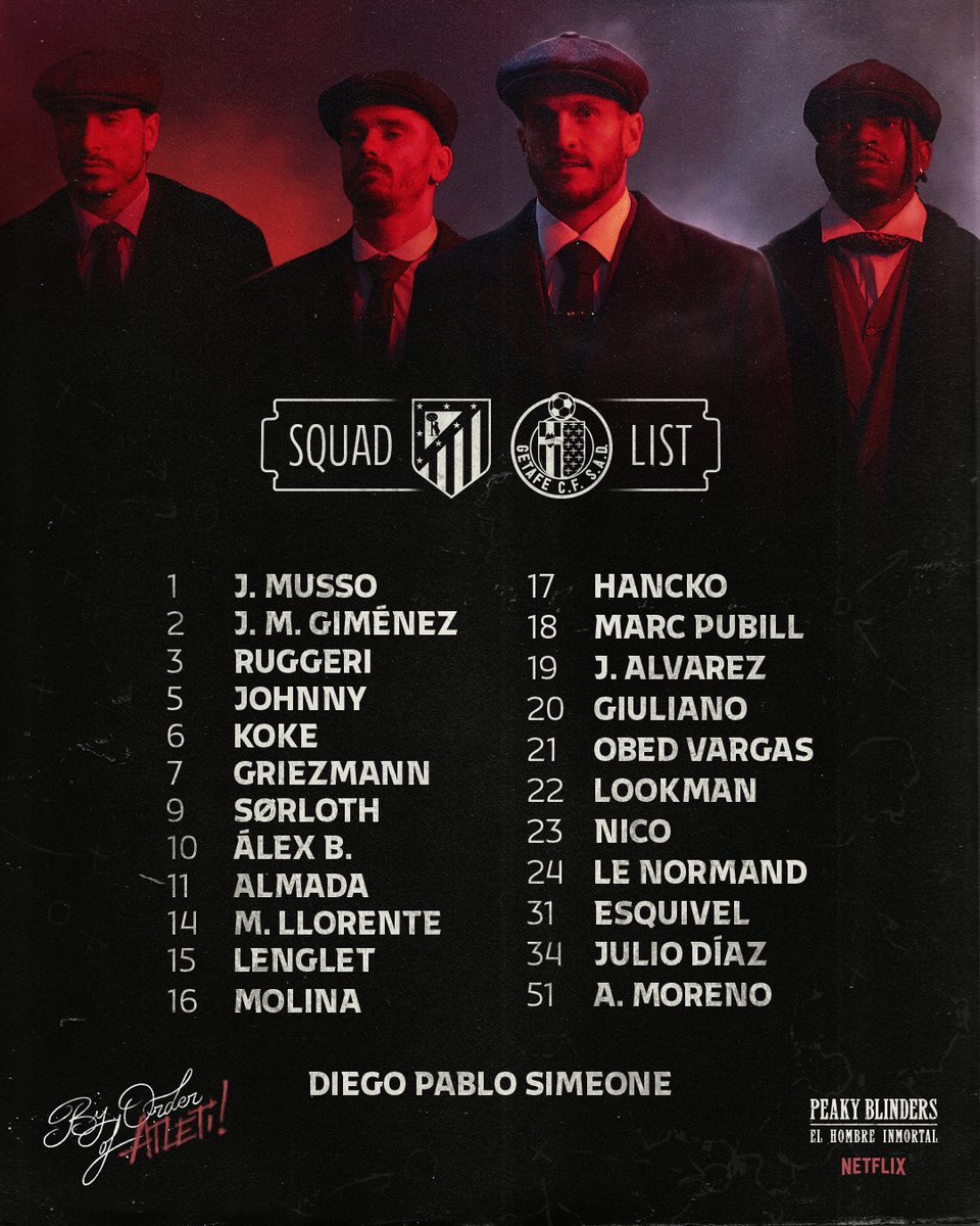 Atlético de Madrid tweet media