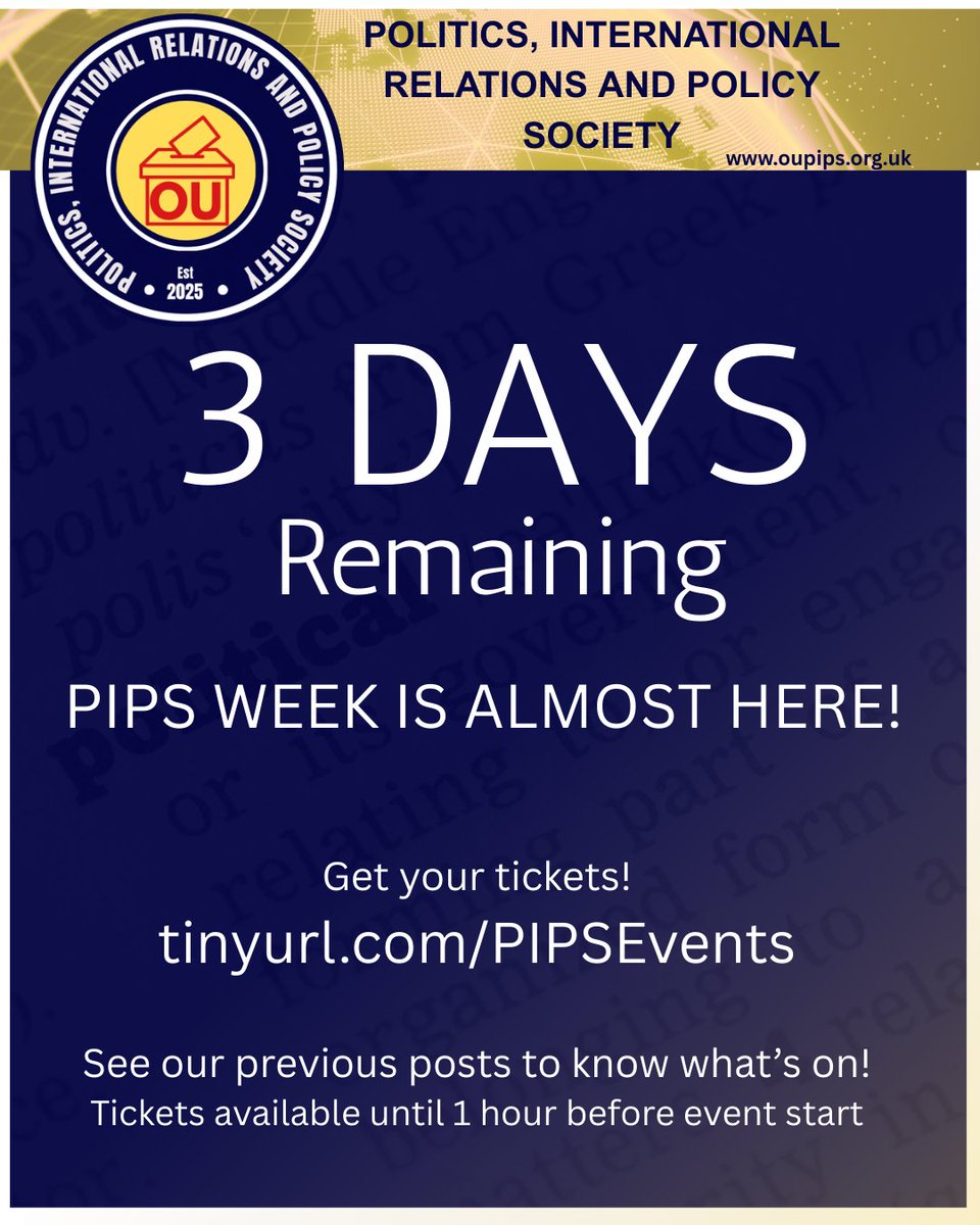 Politics International Relations & Policy Society tweet media