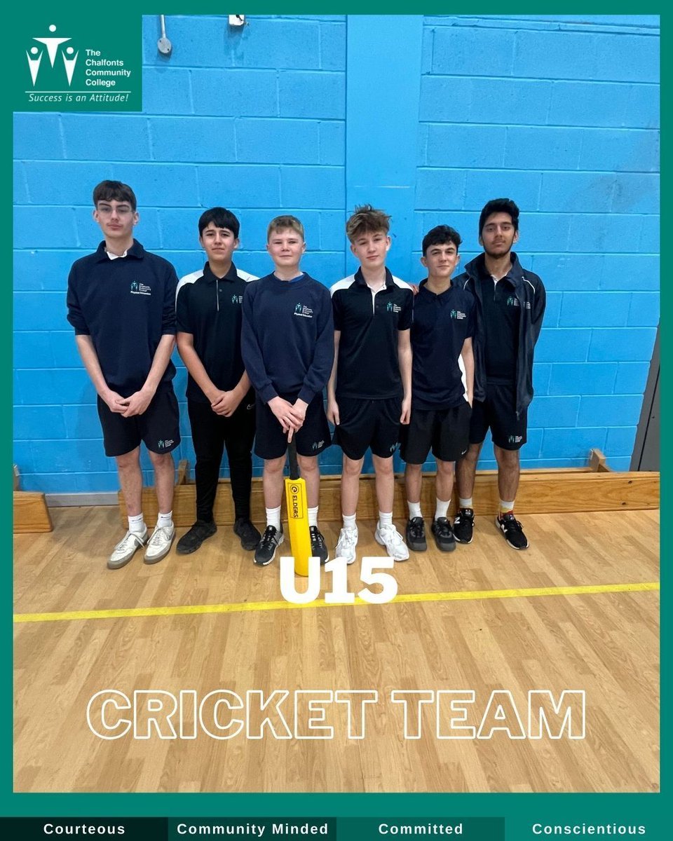CCChalfonts's tweet image. 🏏 Fantastic 3rd place for our U15 cricket team in today’s Indoor Round 1 Qualifier!

👏 Bowling: Ralphie T
👏 Batting: James S, Alex M, Joe F, Jaskeerat N
👏 Fielding: May Ayers

Well done to all! Cricket season kicks off in full after Easter 

#Cricket #U15Cricket #TeamEffort