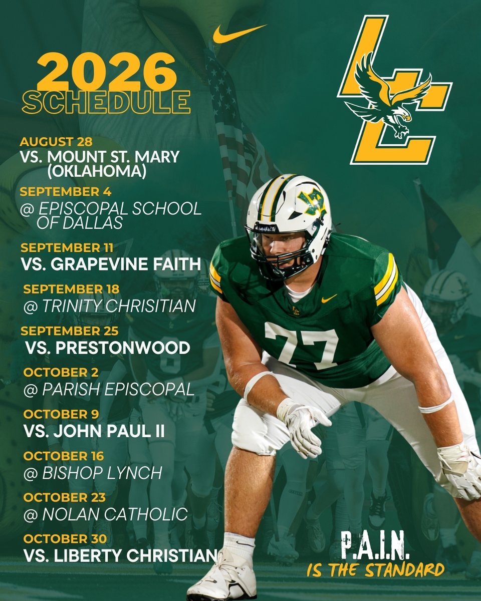 Legacy Christian Academy Football tweet media