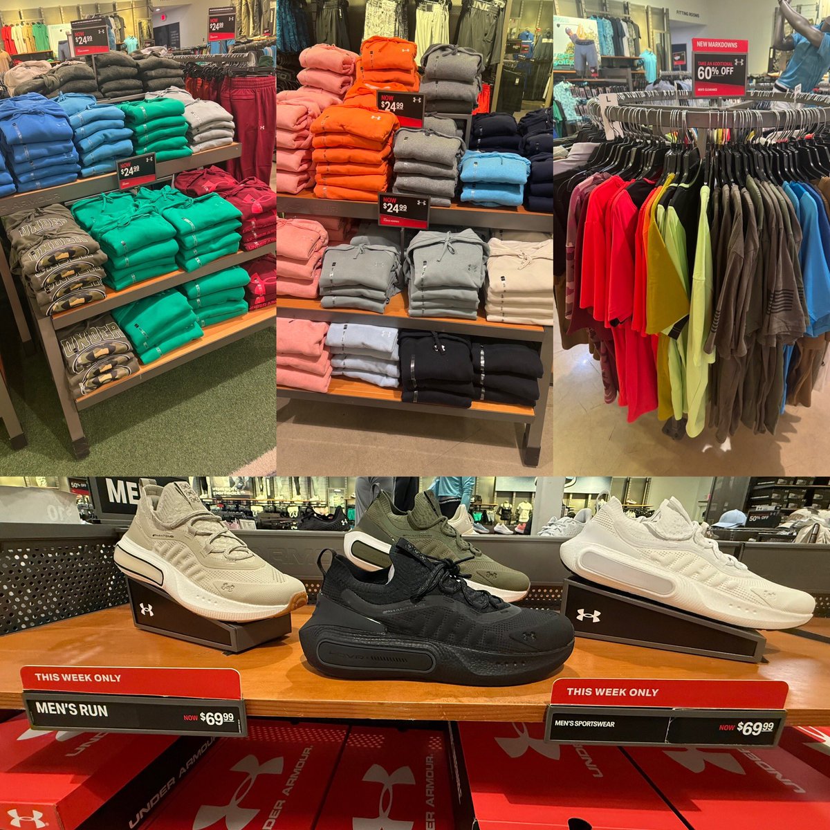 OutletGburg's tweet image. 🔥 Huge Deals Happening Now at Under Armour Gettysburg🔥

🗓️Offers are valid 3/13/26 - 3/18/26

#gettysburgoutlets #gettysburg #activewear #footwear #sale