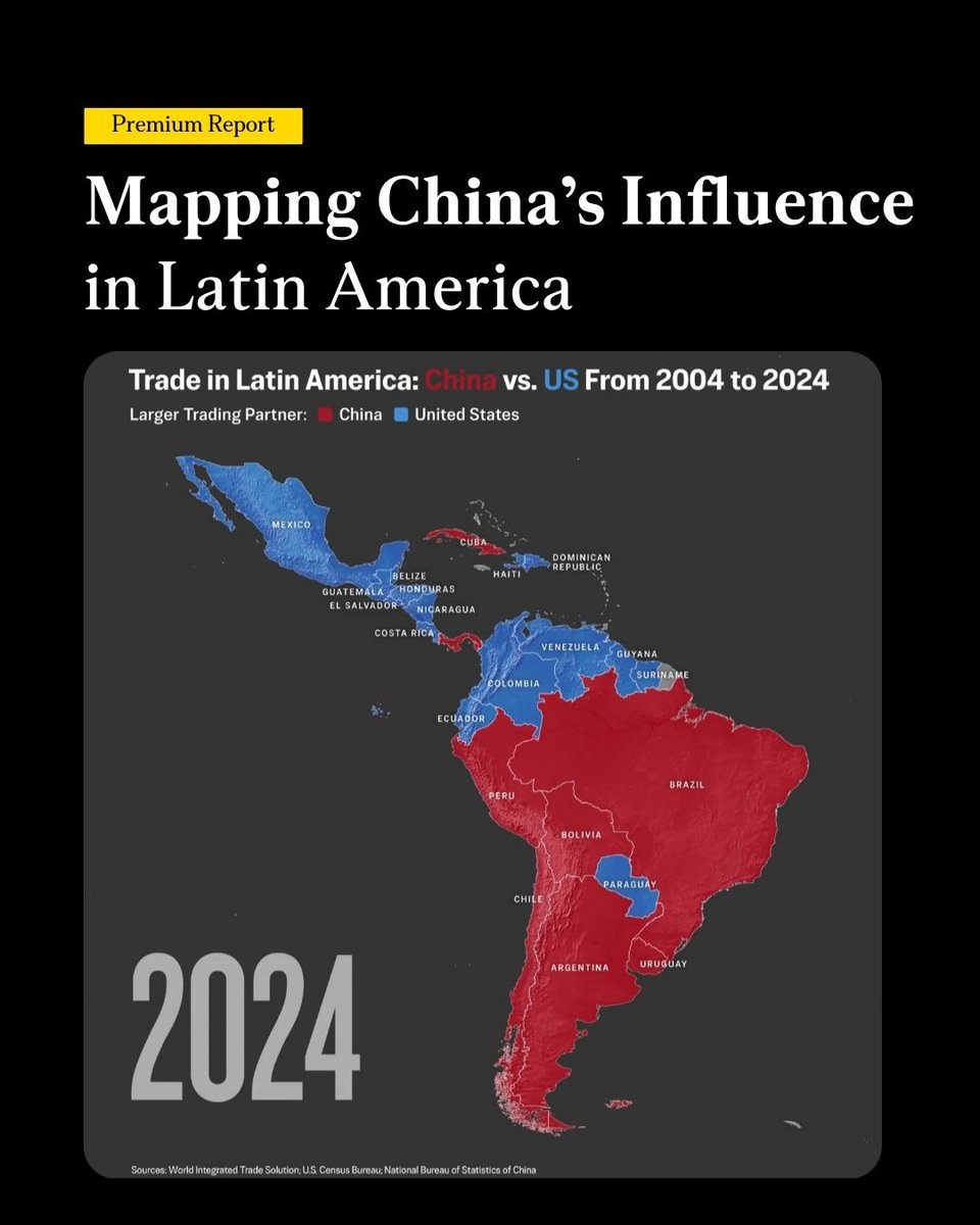 EpochTimes's tweet photo. Mapping China’s Influence in Latin America

Read more