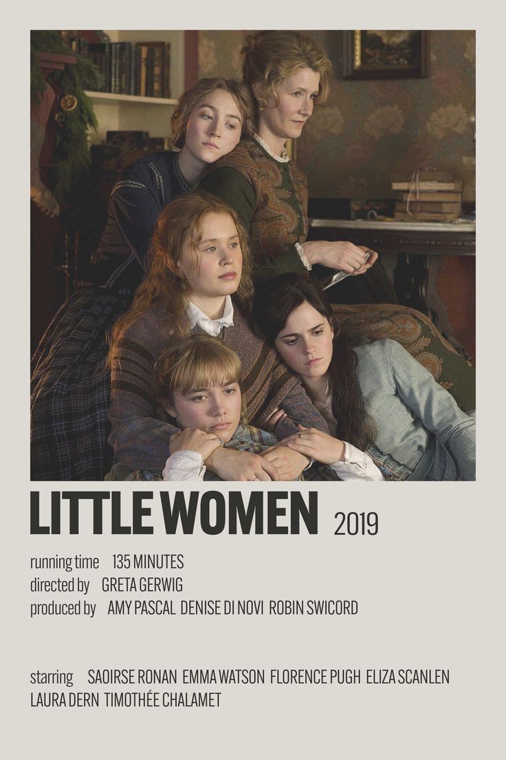 Hoje eu reassisti little women para relembrar alguns detalhes sobre o filme e cheguei a conclusão, novamente, do quanto esse filme foi bem construído em história, época e elenco. É definitivamente um marco.
