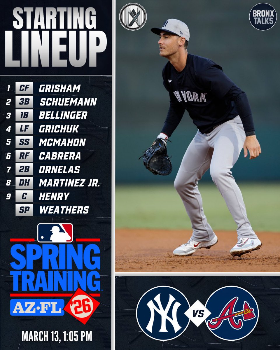 Taking on the Braves today.