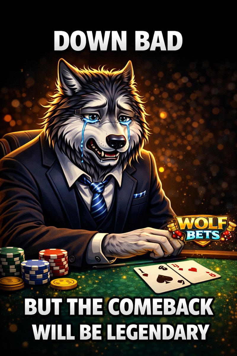 Wolf_BetsX's tweet photo. Sometimes you gotta stay in the game!
#onlinecasino #wolfbets https://t.co/qIaJ0sHvWu