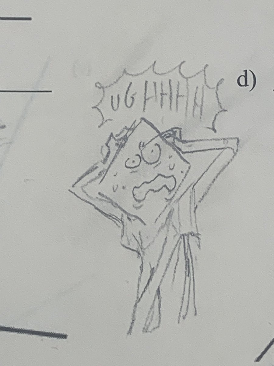 FILTHY_SKUNKX's tweet photo. Diamond man doodles cause im stressed #davesfunalgebraclass #diamondman https://t.co/iWuZDpOHol