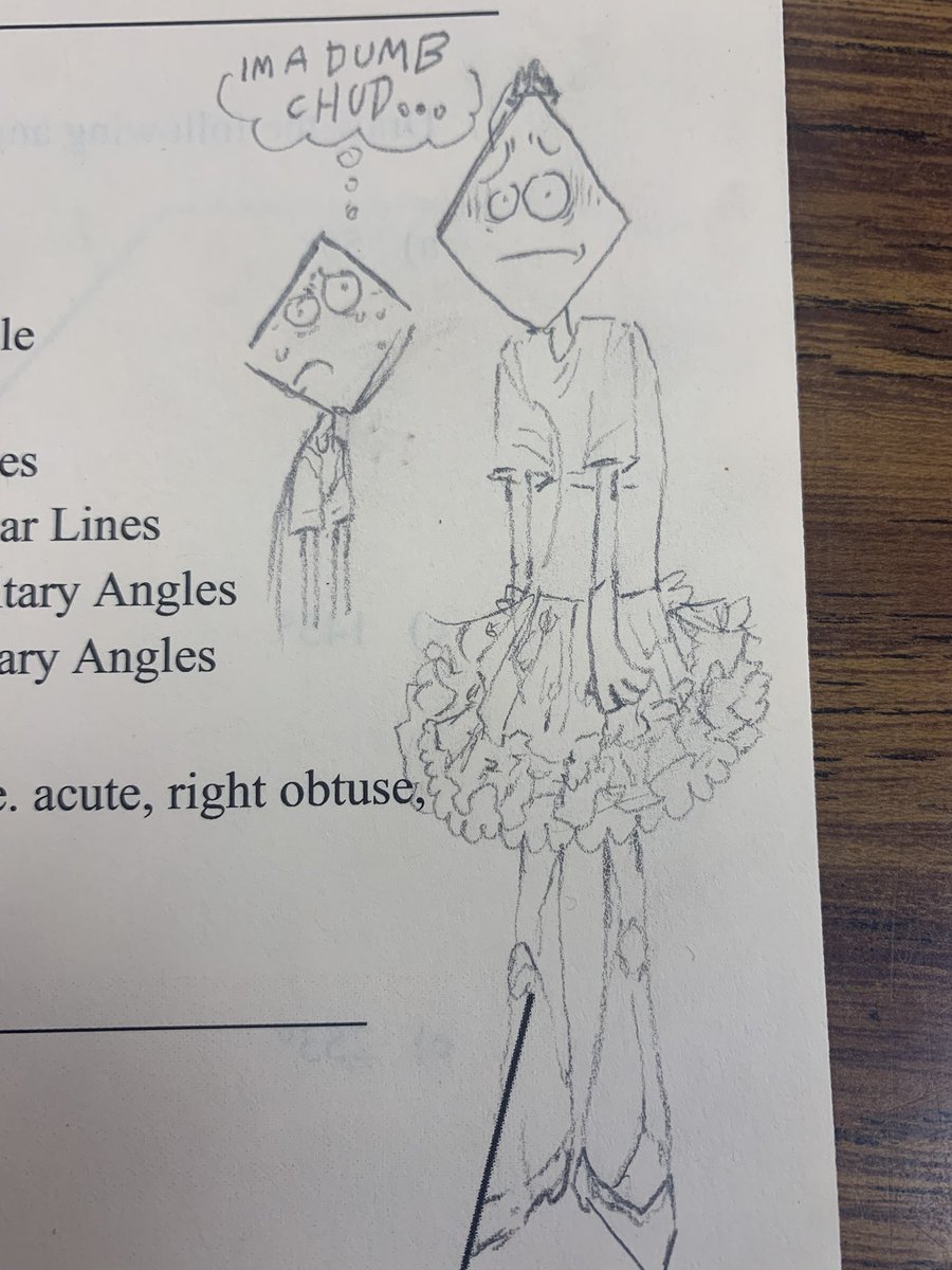 FILTHY_SKUNKX's tweet photo. Diamond man doodles cause im stressed #davesfunalgebraclass #diamondman https://t.co/iWuZDpOHol