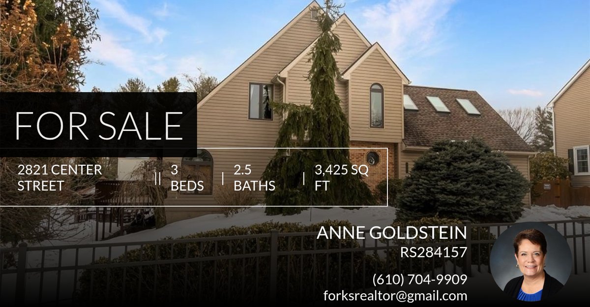 AnneGoldstein's tweet photo. Are you looking for a home in the Bethlehem PA  area? If so, check out this listing before it's gone! Give me a call at (610) 704-9909 for more information. https://t.co/geBpDmlucW https://t.co/HAZTqC2yii