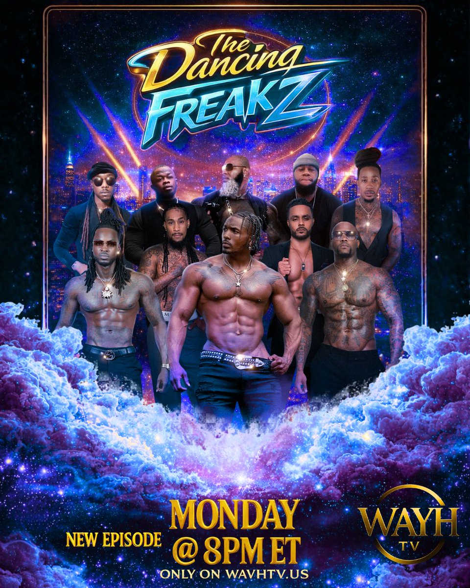 The Freakz don’t take nights off. 😮‍🔥

<a href="/DancingFreakz/">Dancing Freakz</a> a New Episode Every Monday at 8 PM ET
Only on @WhyAreYouHereTV
go to WAYHTV.US to subscribe.

Join #WAYHTV
$5.99/month • $59.99/year

#DancingFreakz