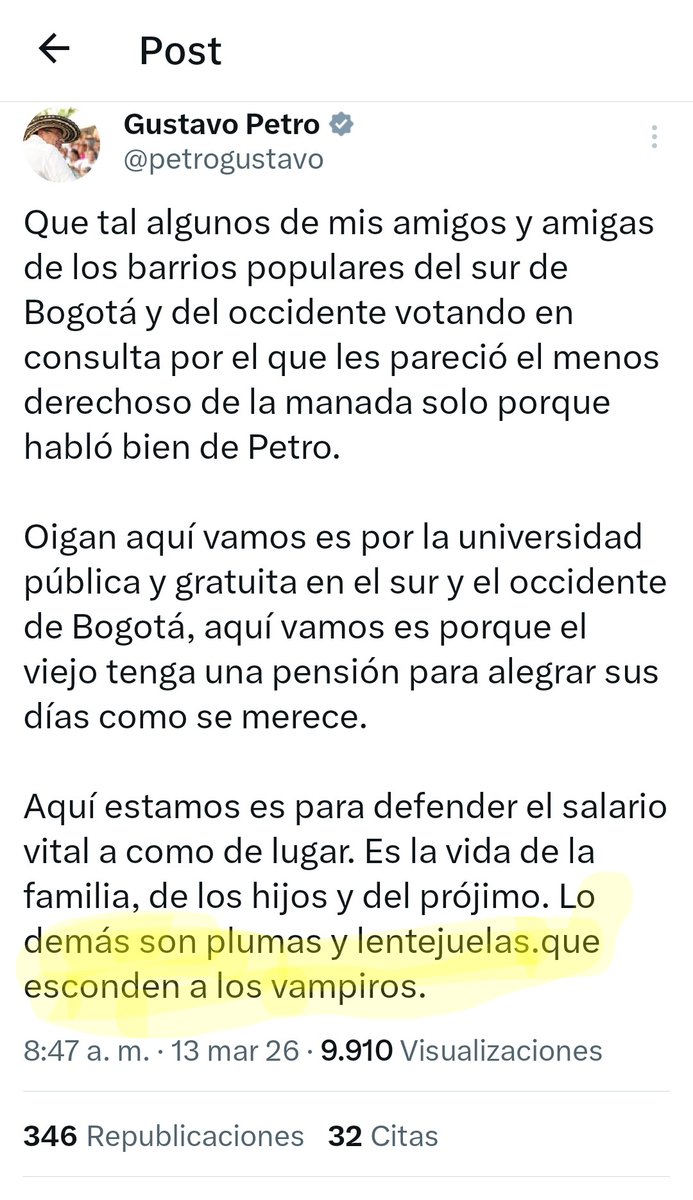 jorgeecamperos's tweet photo. Se le salió el espíritu #homofobico al presidente @petrogustavo, desde luego que el post tiene destinatario con nombre y apellido, Juan Daniel Oviedo @JDOviedoAr.
No le queda bien esa acción presidente. https://t.co/GKIRUY4akJ
