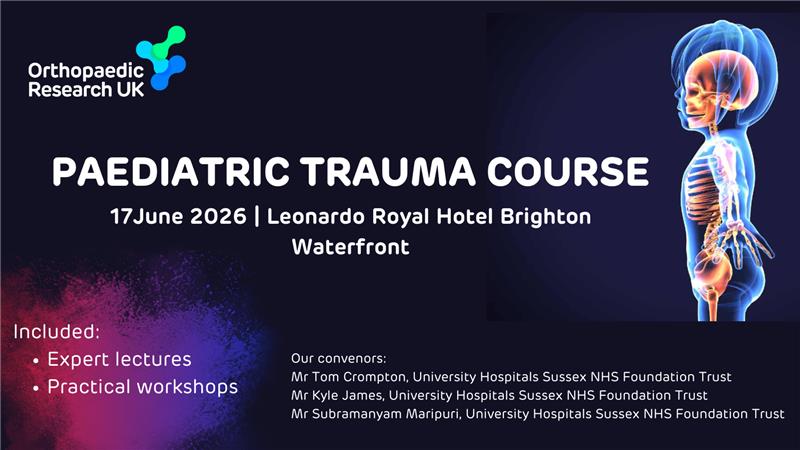 Orthopaedic Research UK tweet media