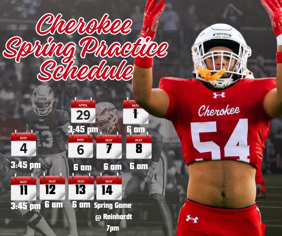 Cherokee FB Recruits tweet media