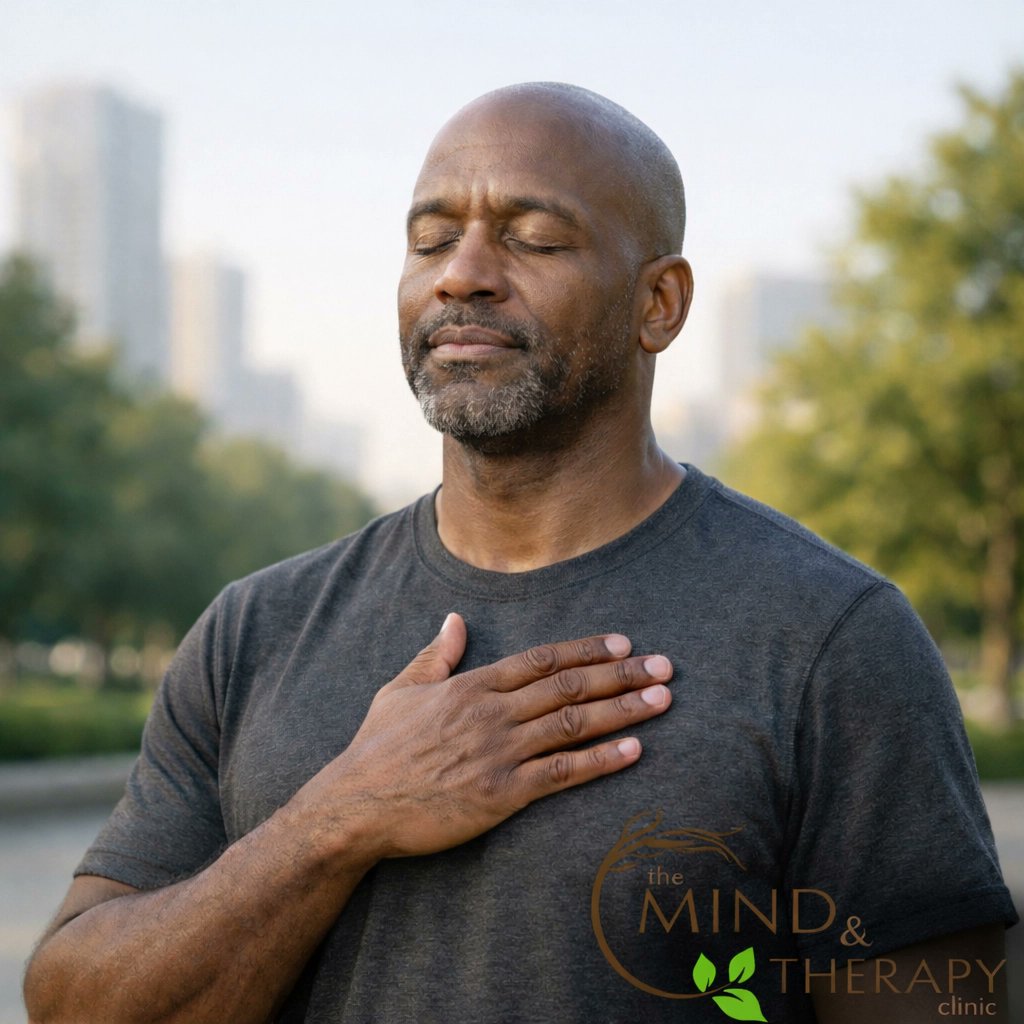 Vigilance stress isn't just in your head: it’s in your body. 🧘🏾‍♂️ Constant pressure keeps your system on high alert. Let’s work together to find safety within yourself. Your peace is the priority. ✨

mindandtherapyclinic.com