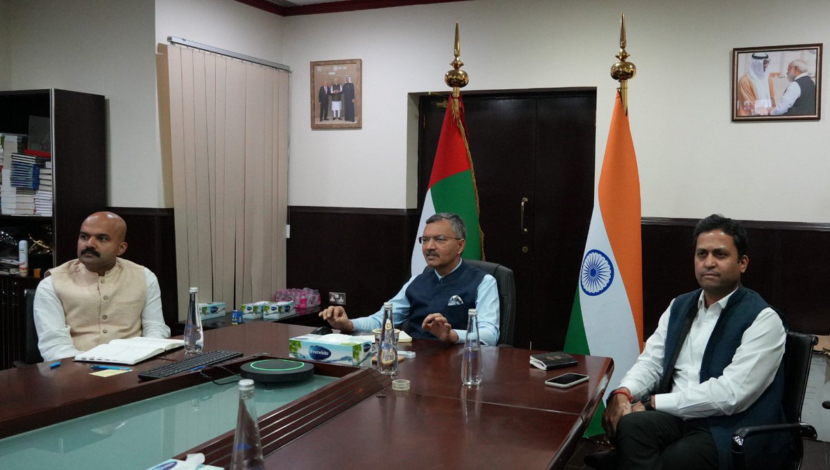 India in UAE tweet media