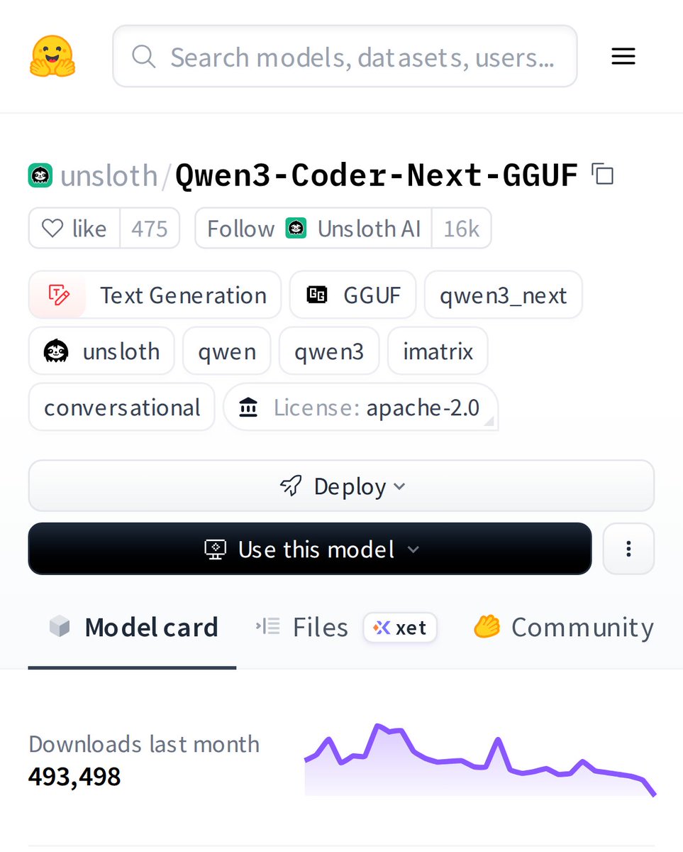 Hugging Models tweet media