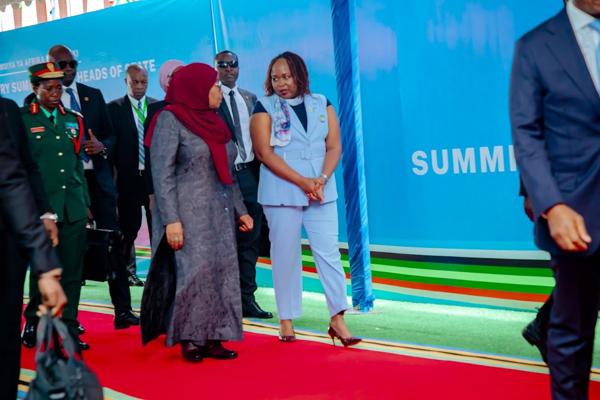 SGNduva's tweet photo. Honoured to have served as Secretary to the Summit of EAC Heads of State during the successful 25th Summit in Arusha. It has been a privilege to support Their Excellencies the Presidents in advancing the vision and progress of our Community. Grateful for the trust and the opportunity to serve East Africa. #EAC @jumuiya