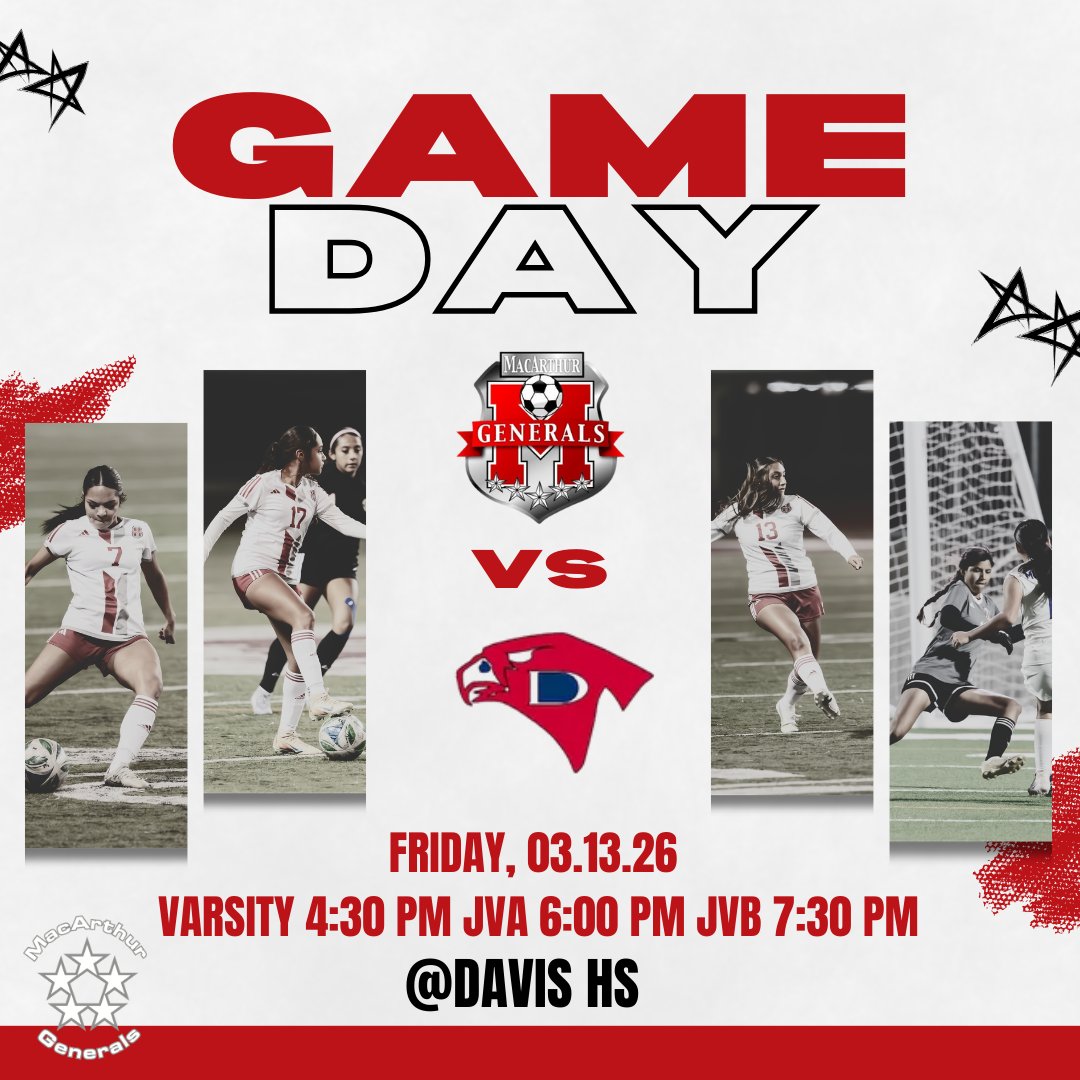 MacArthur Generals Girls Soccer tweet media