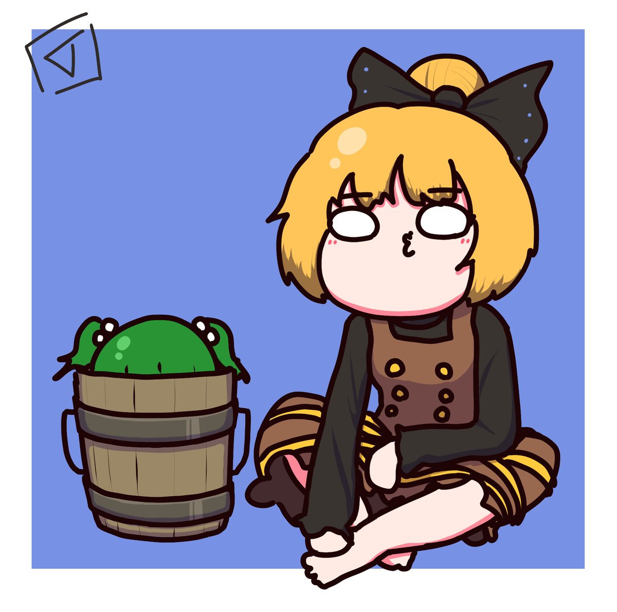 ヤマメキスメ🕷
#深夜の真剣お絵描き60分一本勝負 #東方project