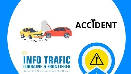 itlflorfron's tweet photo. A31 : ⚠️ACCIDENT⚠️ impliquant 2 véhicules après la frontière direction Metz https://t.co/0DfLMeKUqL