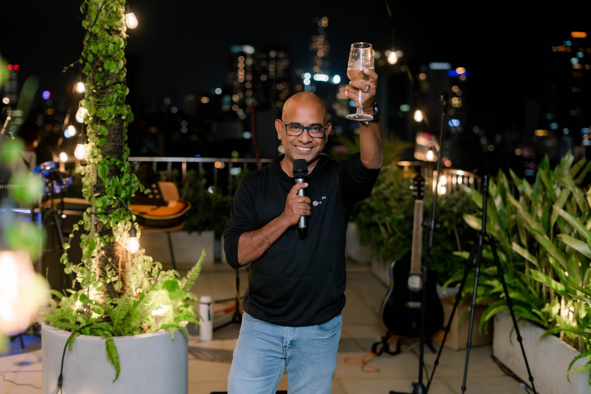 rootcode_io's tweet photo. We hosted a special evening to celebrate @alaganmahalingm being named Founder of the Year at the Global Startup Awards - South Asia Regional Competition. With good food, great conversations, and music from our own 'Rootchords' band, it was a wonderful way to mark the moment. https://t.co/IgcucdZ8je