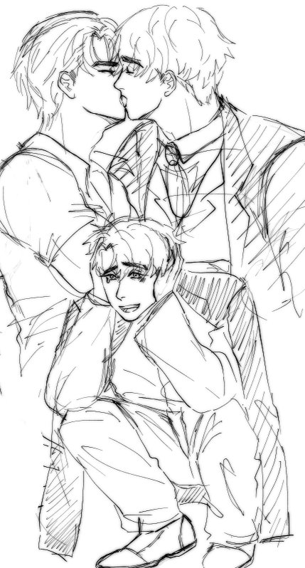 throwback when I drew this years ago set in the 20s