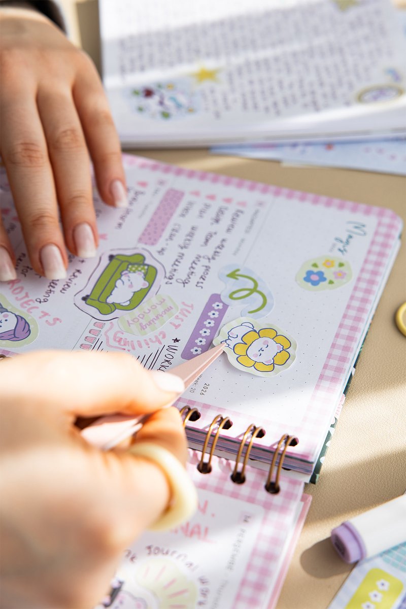 PaperoraDesign's tweet photo. Yeni Bearly Cute sticker defterimiz şimdi satışta 🎀🎀🤩
https://t.co/JayXvpsS2G https://t.co/tPCOHtIrL8