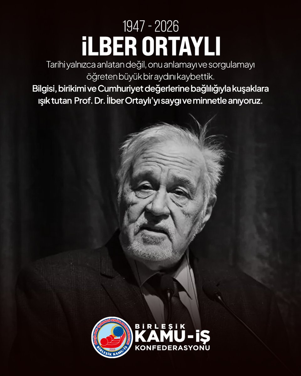 Bugün büyük bir bilim insanımızı kaybetmenin derin üzüntüsünü yaşıyoruz.
Tarih bilgisi, zarafeti ve kendine has üslubuyla nesillere ilham veren Prof. Dr. İlber Ortaylı, ardında sadece kitaplar ve konuşmalar değil; düşünmeyi, sorgulamayı ve geçmişi anlamayı öğreten büyük bir miras