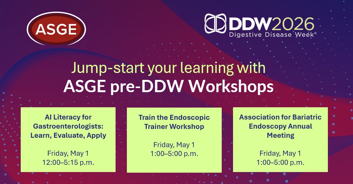 ASGE GI Endoscopy tweet media