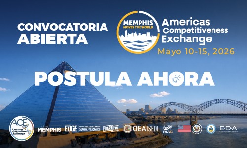 OEA_oficial's tweet image. ¿Eres líder empresarial, #emprendedor o responsable de políticas públicas y buscas alianzas estratégicas e innovación en las #Américas? 🌎 
 
¡Entonces #ACEMemphis es para ti! 🤝 
Súmate y conecta con oportunidades en:  
🔹Logística y comercio  
🔹 Movilidad avanzada  
🔹 IA y
