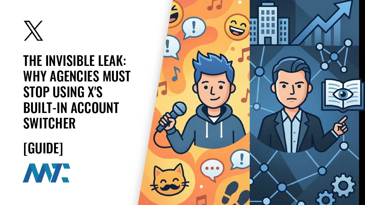 The Invisible Leak: Why Agencies Must Stop Using X’s
Built-in Account Switcher 
martech.zone/best-way-to-ma… #Marketing