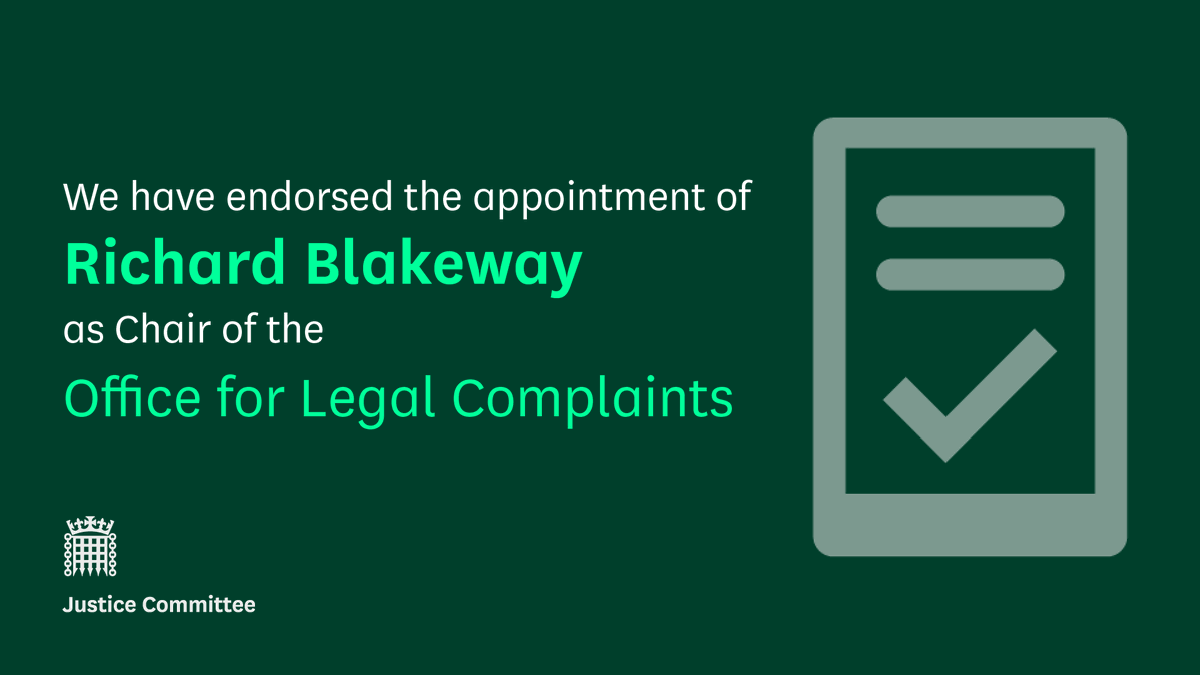 Justice Committee tweet media