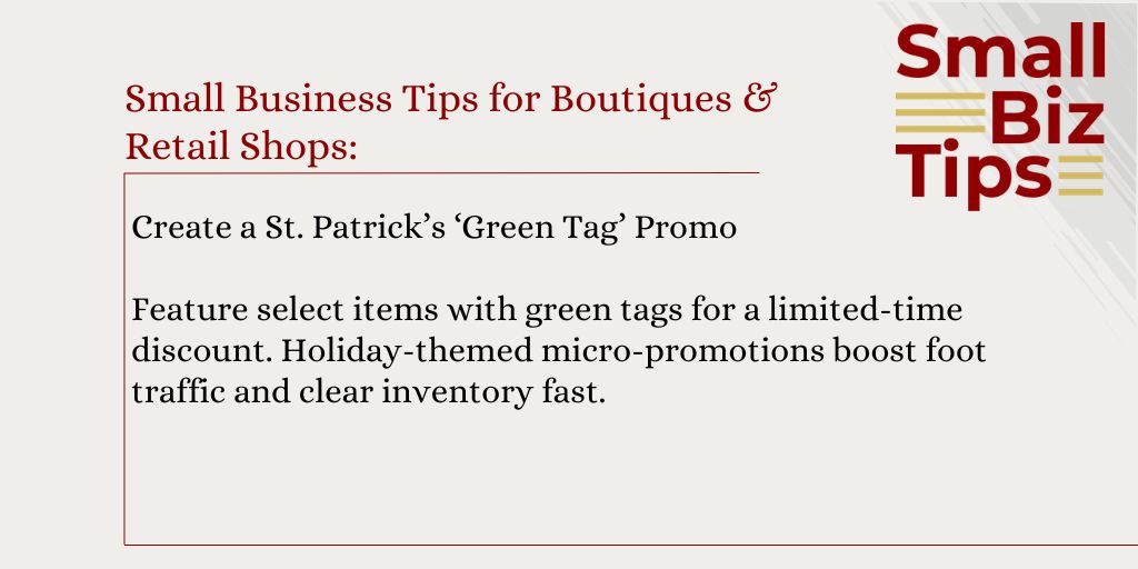 gcataxcom's tweet image. A quick themed promo for NEXT WEEK's holiday can drive seasonal traffic and easy sales—no full campaign needed. #SmallBusinessTips #RetailMarketing