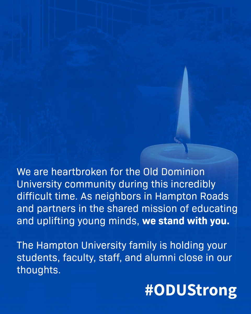 Hampton University tweet media