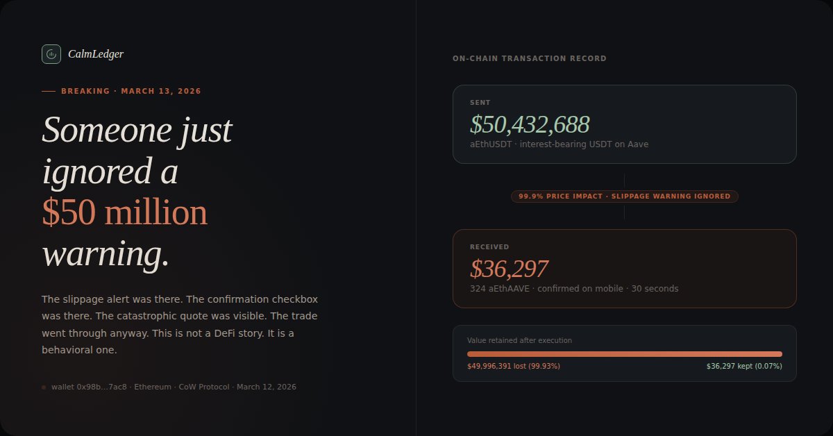 CalmLedger tweet media