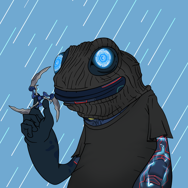 Cyber Frogs update bot tweet media