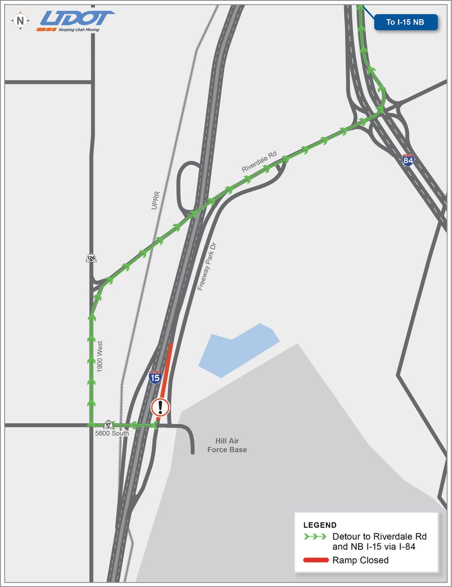 UDOT Region One tweet media