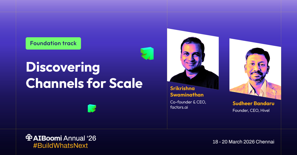 AIBoomi (formerly SaaSBoomi) tweet media