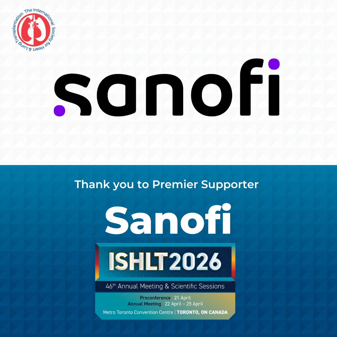 The ISHLT tweet media