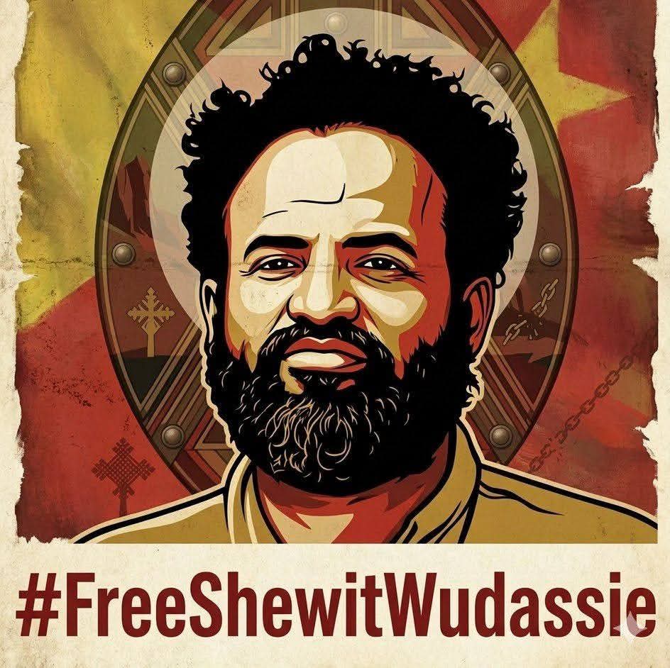 mulugetaGDesta's tweet photo. Today an active member of our party @salsayweyaneti1 , University professor and media commentary @ShewaWD has been detained by #TPLF affiliated politico-military regime in #Mekelle.
#FreeShewit https://t.co/6CPMJiMIpB