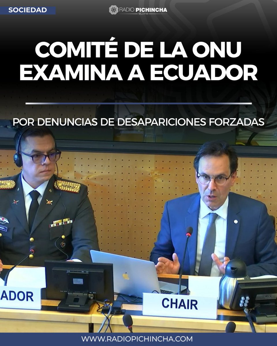 inteciudasuiza's tweet photo. #ecuador da examen en el Comité contra la Desaparición Forzada (CED), ultimo día 

La ciudadania deberia preguntarse que hacen Militares representando al estado YA que es la SNAI, plan  Fenix y de desapariciones que se cuestionan

https://t.co/thBm25pYYD
@RENADDHH
@narcisasoriaEC https://t.co/LyVtgC5fSR