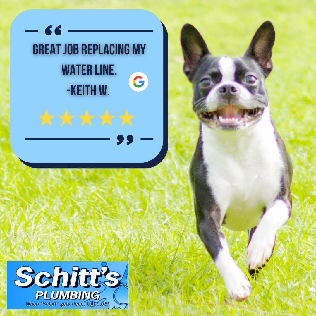 Theschitt1's tweet photo. “Great job replacing my water line.” – Keith W. 📷📷📷📷📷
We’re grateful for every review and every homeowner who trusts us with their plumbing.
If your water line is giving you trouble, don’t wait for it to get worse — call us today! https://t.co/O3zg09kWvC