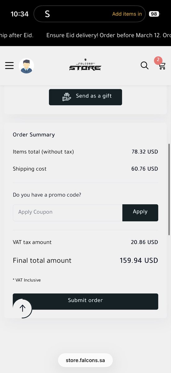 RyanStoneRacing's tweet photo. @Clayster yoo champ. Any ideas on how to not pay that shipping cost? Trying to support you and the boys @Riyadh_Falcons but that’s a bit high ya know? 🥲 hopefully someone has some ideas cause I’d love to support yall https://t.co/W2AJsuhElG