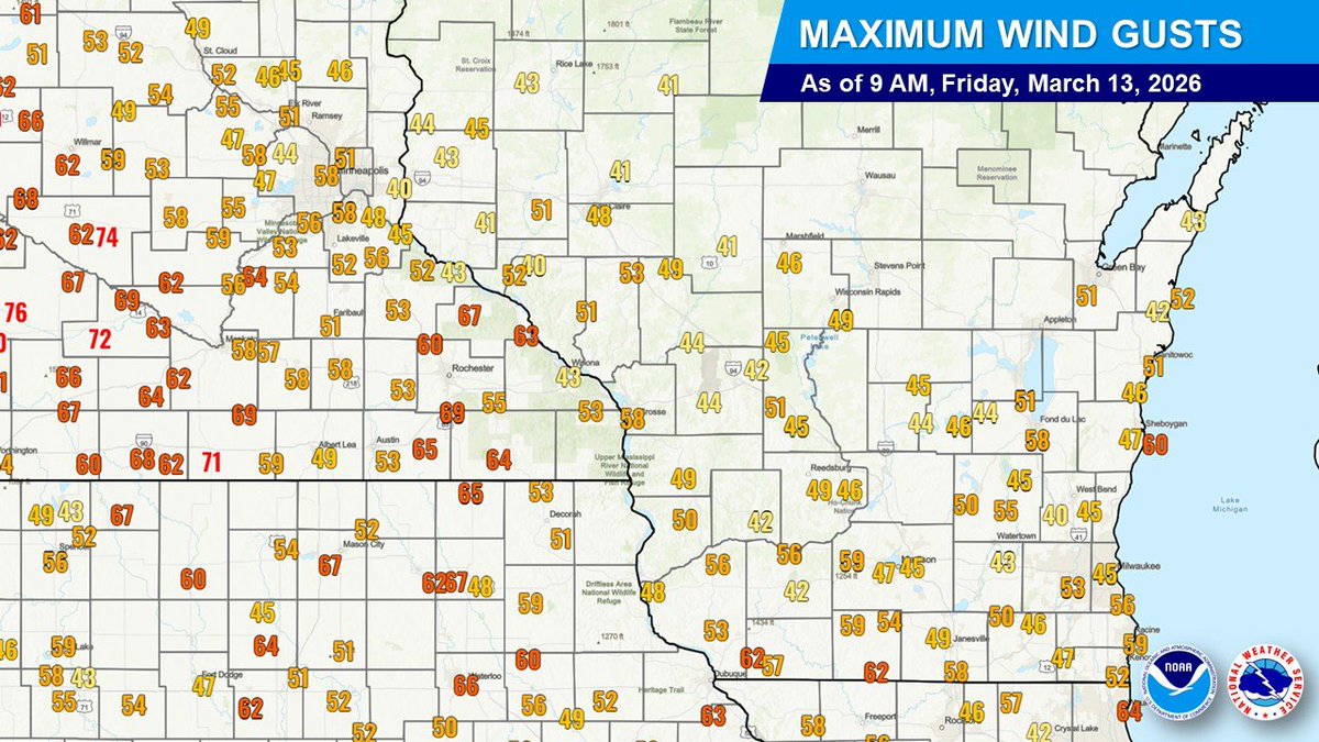 NWS La Crosse tweet media